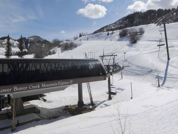 Ski in Ski out overlooking chair #15